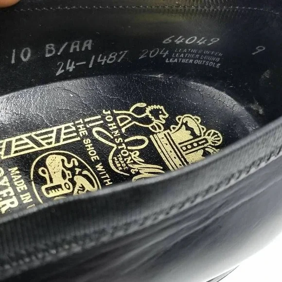 Johnston & Murphy Men Loafer Tasseled Leather Shoe - Picture 7 of 10